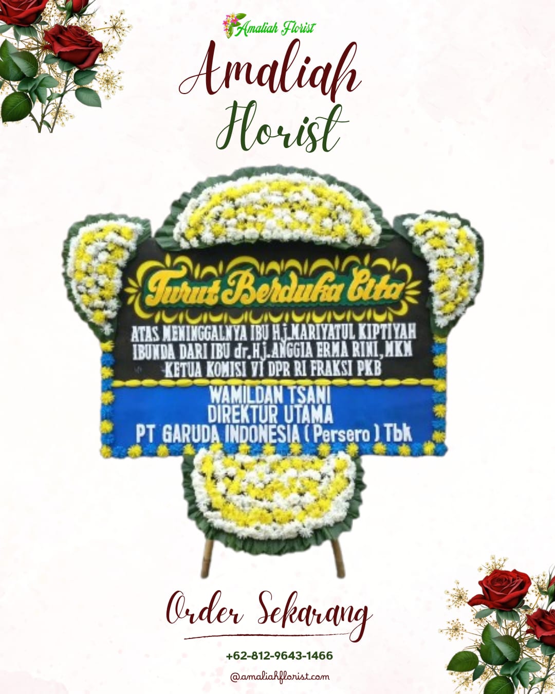 Papan Bunga Duka Sambungmacan